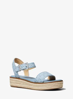 Richie Logo Platform Espadrille Sandal - Image 11