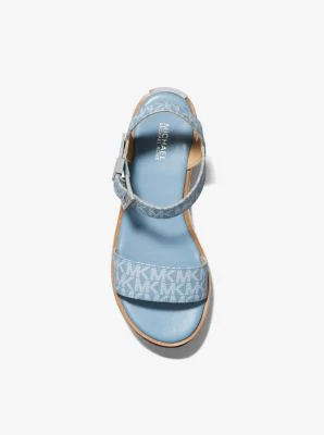 Richie Logo Platform Espadrille Sandal - Image 14