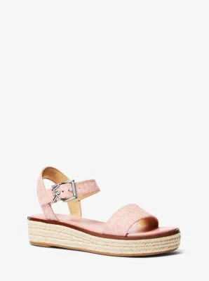 Richie Logo Platform Espadrille Sandal - Image 16