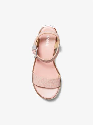 Richie Logo Platform Espadrille Sandal - Image 19