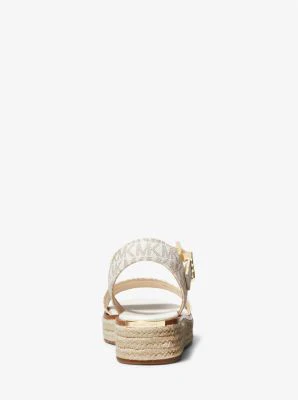 Richie Signature Logo Platform Espadrille Sandal - Image 8