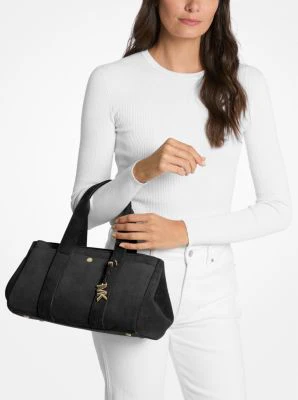 Romee Small Suede Satchel - Image 10