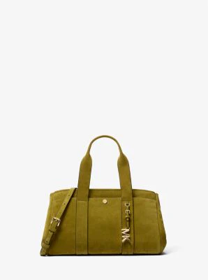 Romee Small Suede Satchel - Image 11