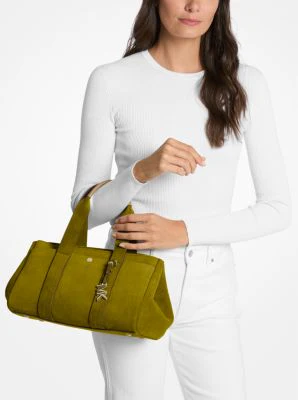 Romee Small Suede Satchel - Image 12
