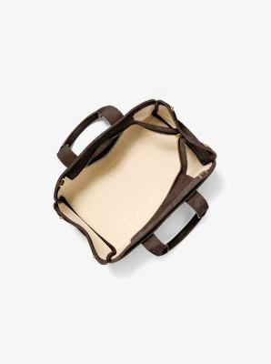 Romee Small Suede Satchel - Image 3