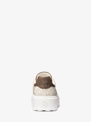 Romey Two-Tone Logo Platform Sneaker - Image 4