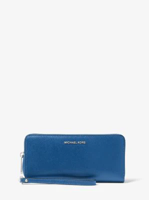 Saffiano Leather Continental Wallet - Image 14