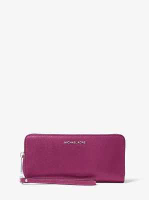 Saffiano Leather Continental Wallet - Image 19