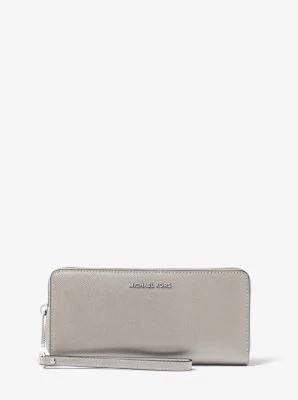 Saffiano Leather Continental Wallet - Image 8