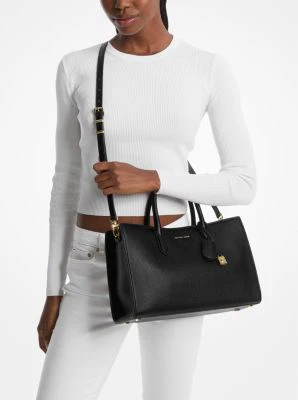 Scarlett Medium Leather Satchel - Image 4