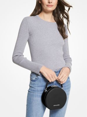 Serena Small Pebbled Leather Crossbody Bag - Image 13
