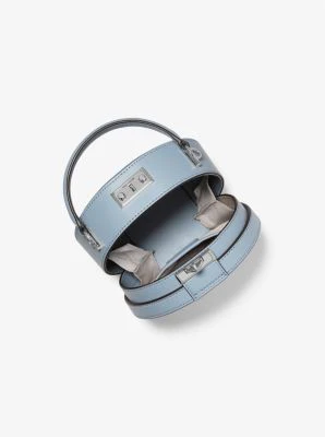 Serena Small Pebbled Leather Crossbody Bag - Image 6