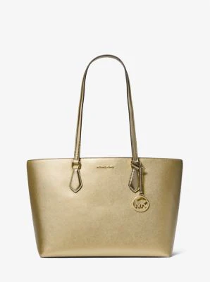 Sheila Large Metallic Tote Bag - Image 2