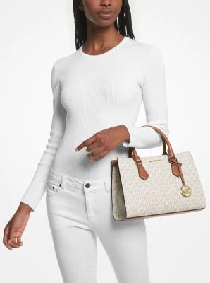 Sheila Medium Logo Satchel - Image 4
