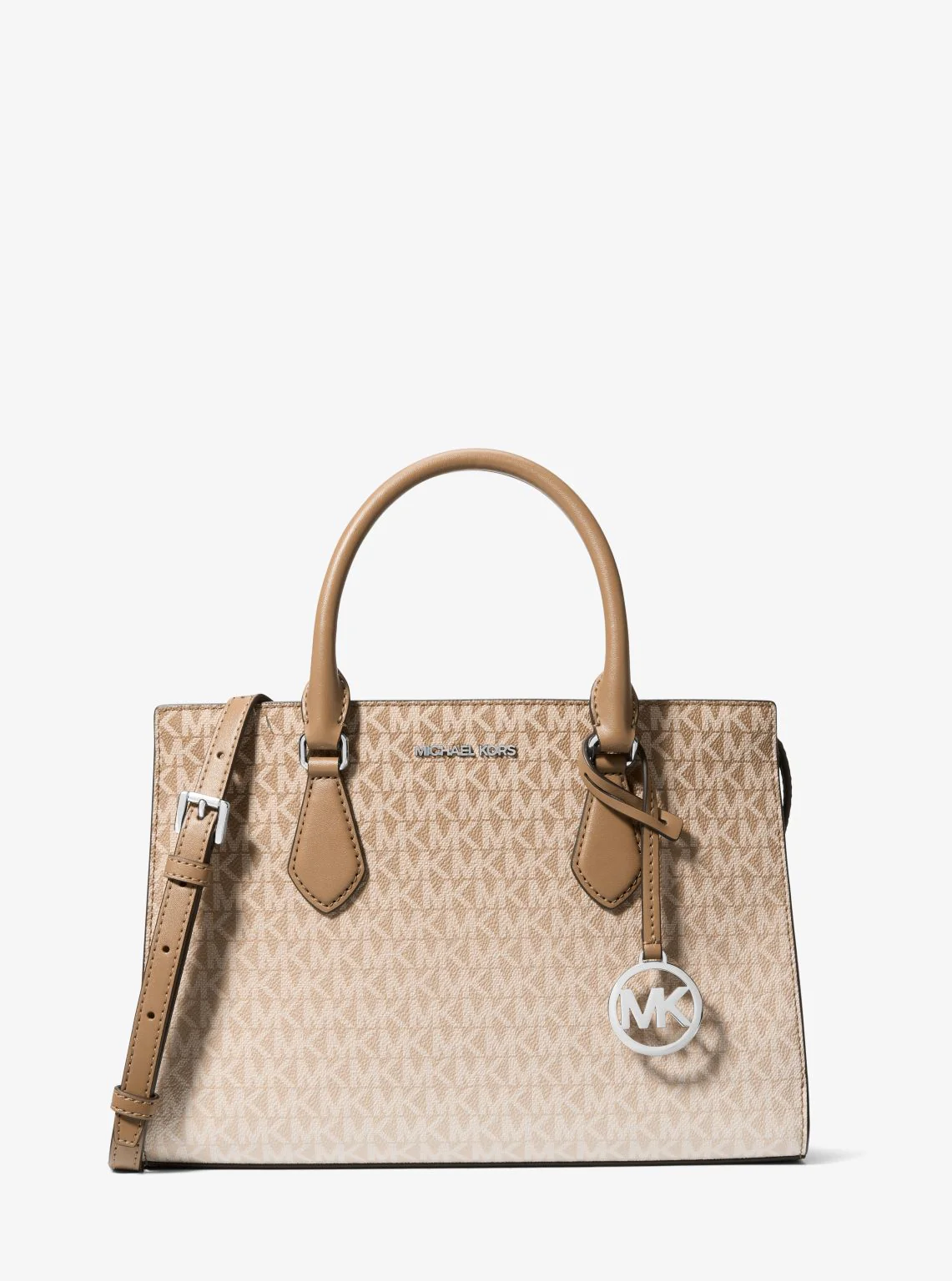 Sheila Medium Ombré Signature Logo Satchel - Image 11