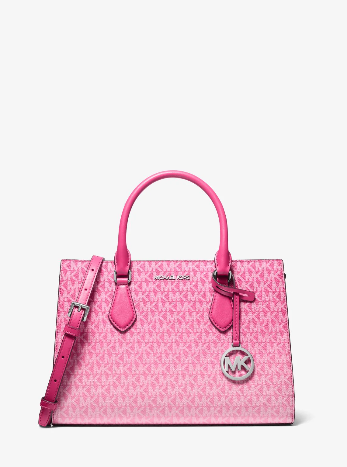 Sheila Medium Ombré Signature Logo Satchel - Image 16