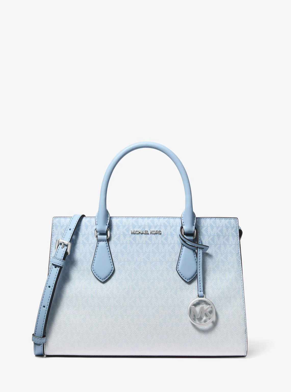 Sheila Medium Ombré Signature Logo Satchel - Image 21