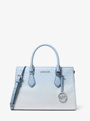 Sheila Medium Ombré Signature Logo Satchel - Image 22