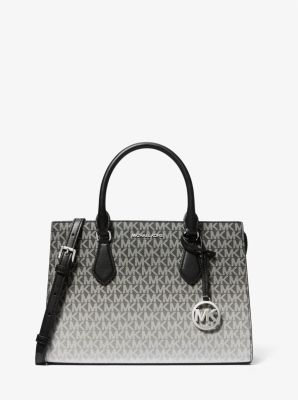 Sheila Medium Ombré Signature Logo Satchel - Image 26