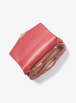 SoHo Large Quilted Leather Shoulder Bag - Image 13