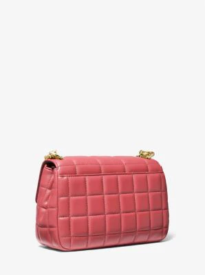 SoHo Large Quilted Leather Shoulder Bag - Image 14