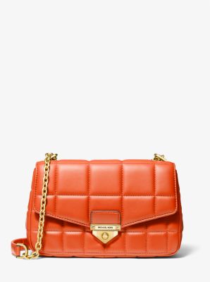 SoHo Large Quilted Leather Shoulder Bag - Image 17