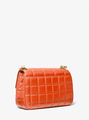 SoHo Large Quilted Leather Shoulder Bag - Image 19