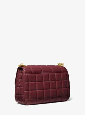 SoHo Large Quilted Leather Shoulder Bag - Image 24