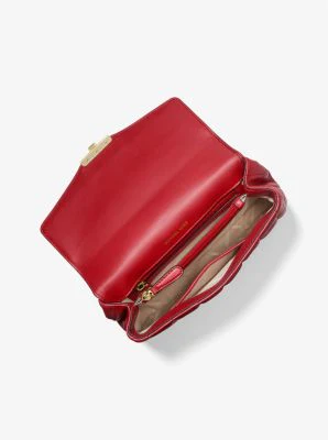 SoHo Large Quilted Leather Shoulder Bag - Image 34