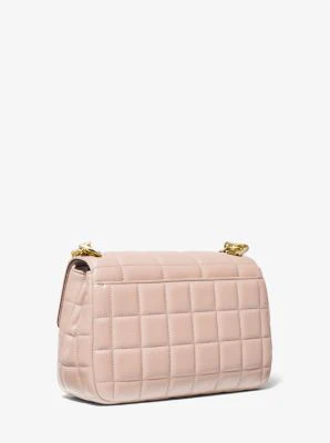 SoHo Large Quilted Leather Shoulder Bag - Image 4
