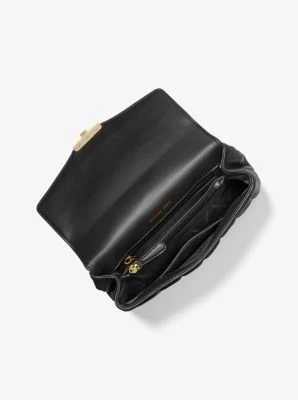 SoHo Large Quilted Leather Shoulder Bag - Image 44