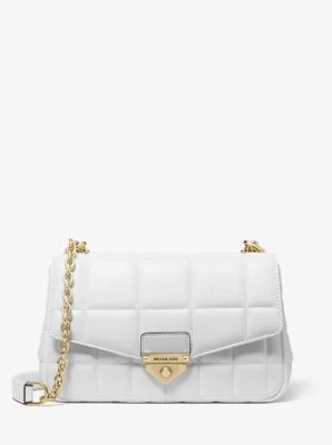 SoHo Large Quilted Leather Shoulder Bag - Image 7