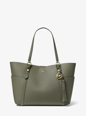 Sullivan Large Saffiano Leather Tote Bag - Image 20