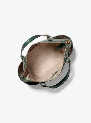 Sullivan Small Saffiano Leather Top-Zip Tote Bag - Image 27