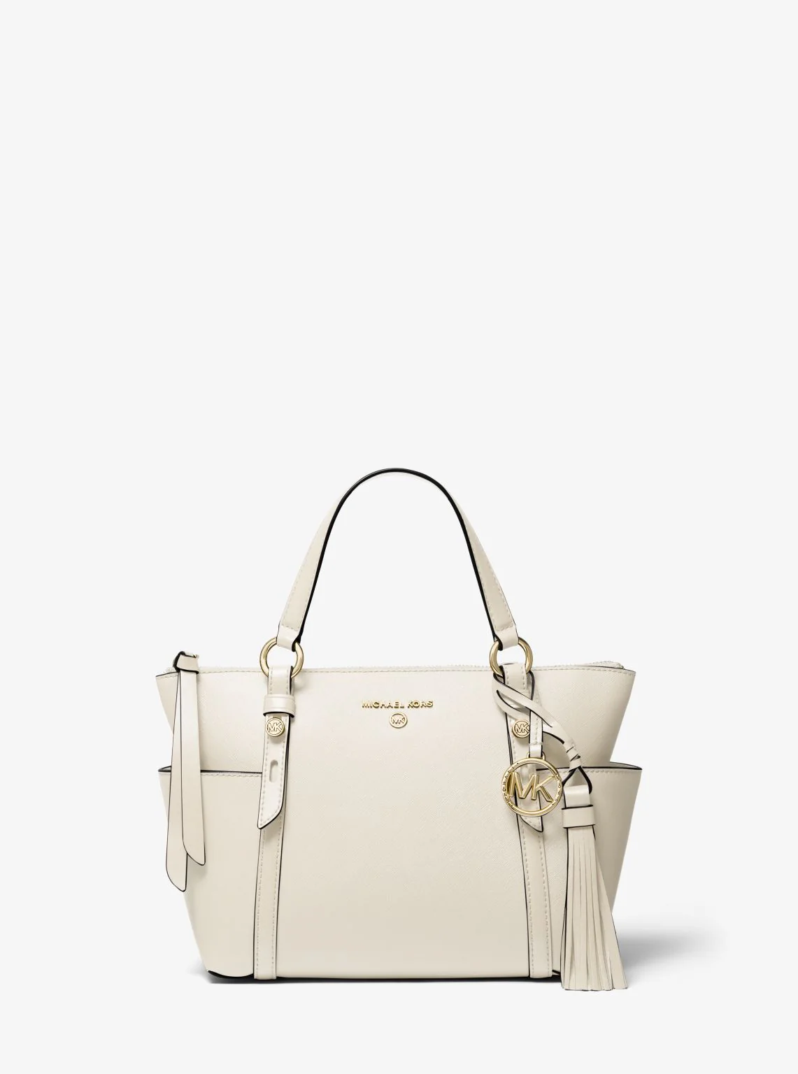 Sullivan Small Saffiano Leather Top-Zip Tote Bag - Image 33