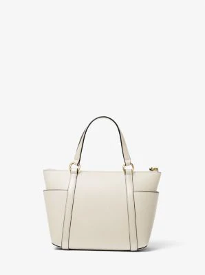 Sullivan Small Saffiano Leather Top-Zip Tote Bag - Image 37