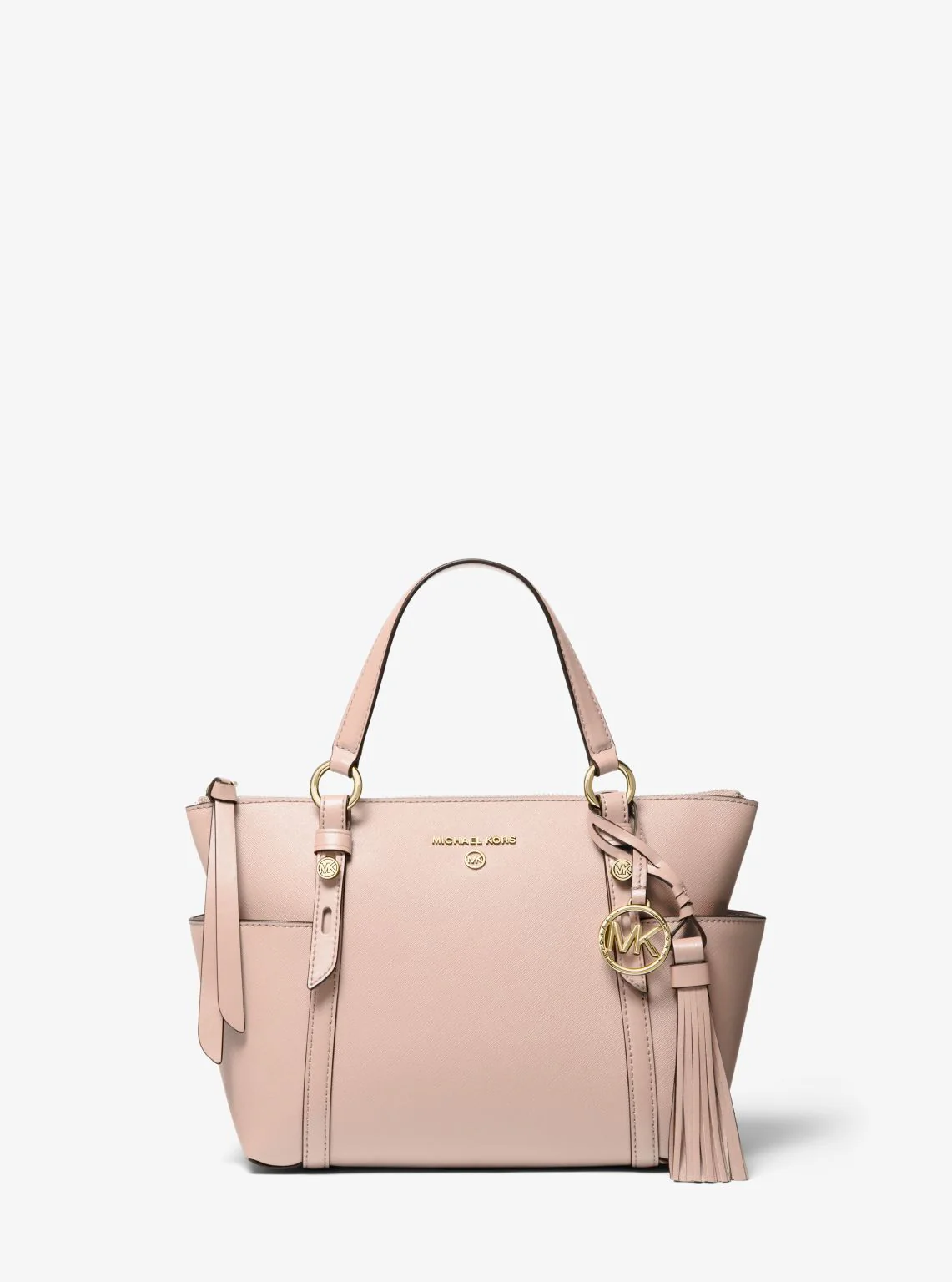 Sullivan Small Saffiano Leather Top-Zip Tote Bag - Image 38