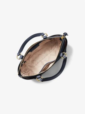 Sullivan Small Saffiano Leather Top-Zip Tote Bag - Image 44