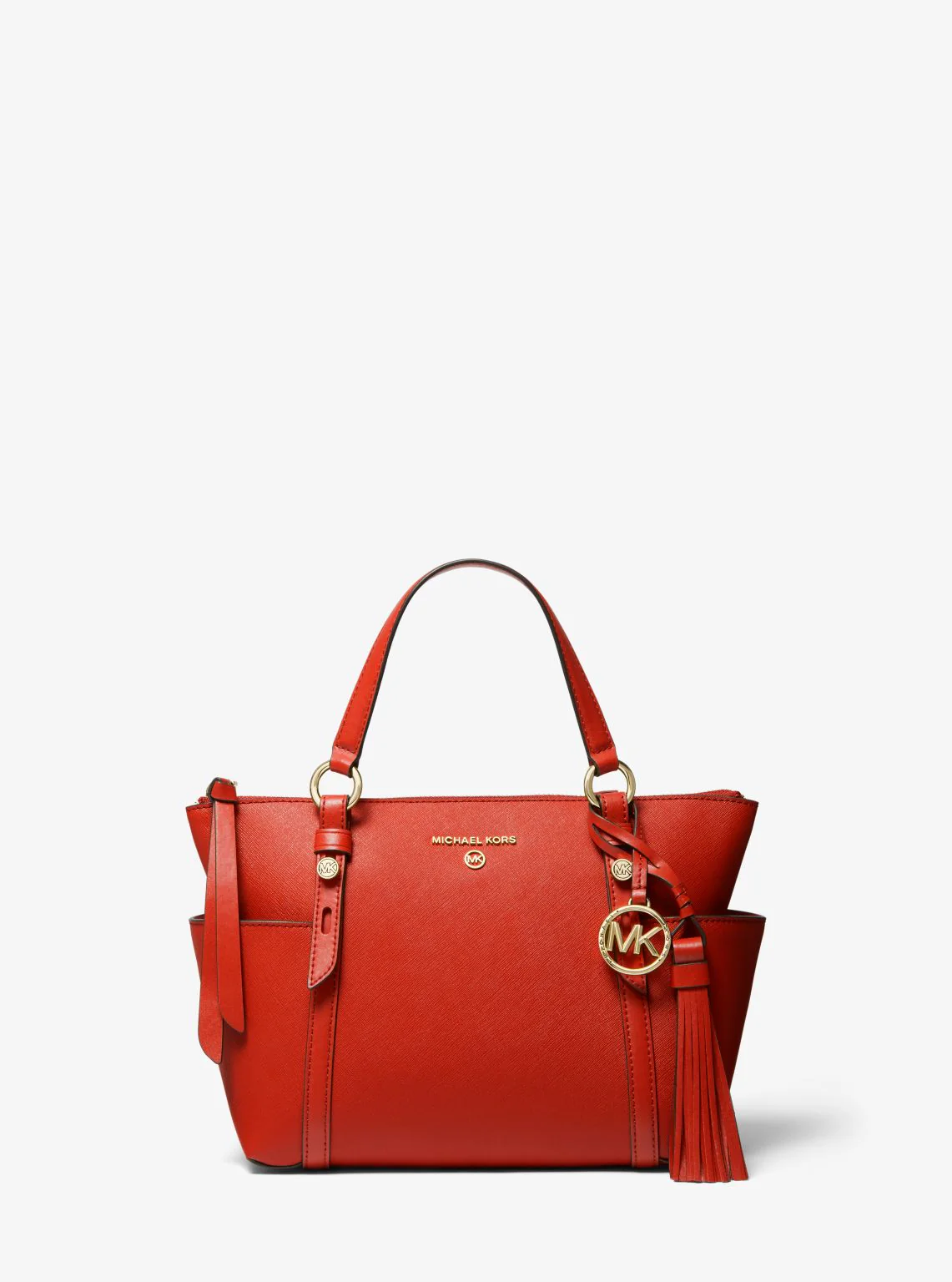 Sullivan Small Saffiano Leather Top-Zip Tote Bag - Image 57