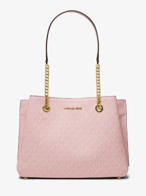 Teagan Large Logo  Shoulder Bag - Image 2