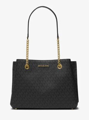 Teagan Large Logo  Shoulder Bag - Image 6