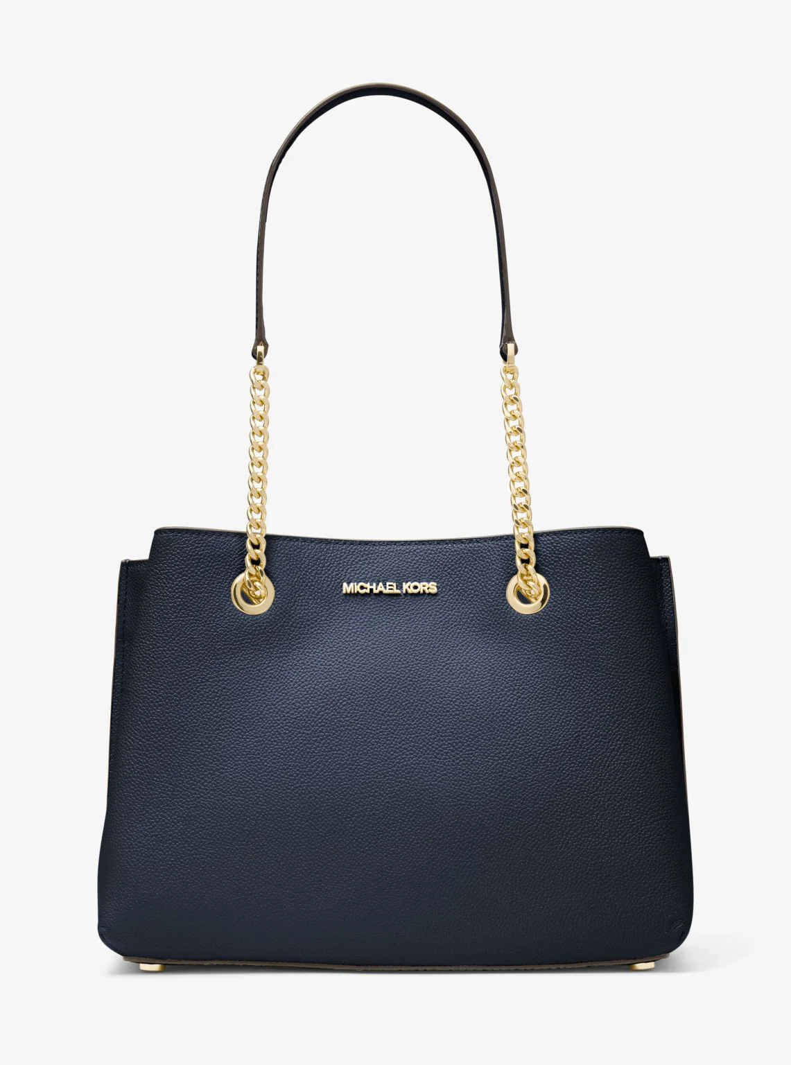 Teagan Large Pebbled Leather Shoulder Bag - Image 37