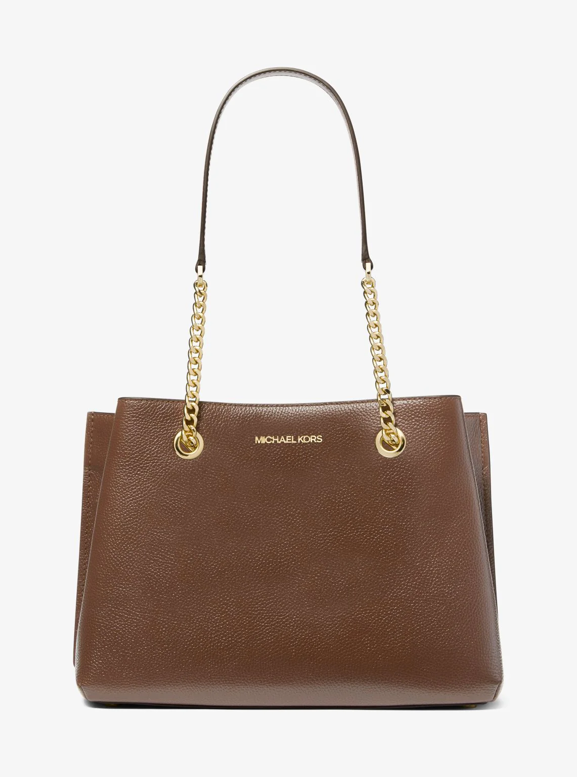 Teagan Large Pebbled Leather Shoulder Bag - Image 45