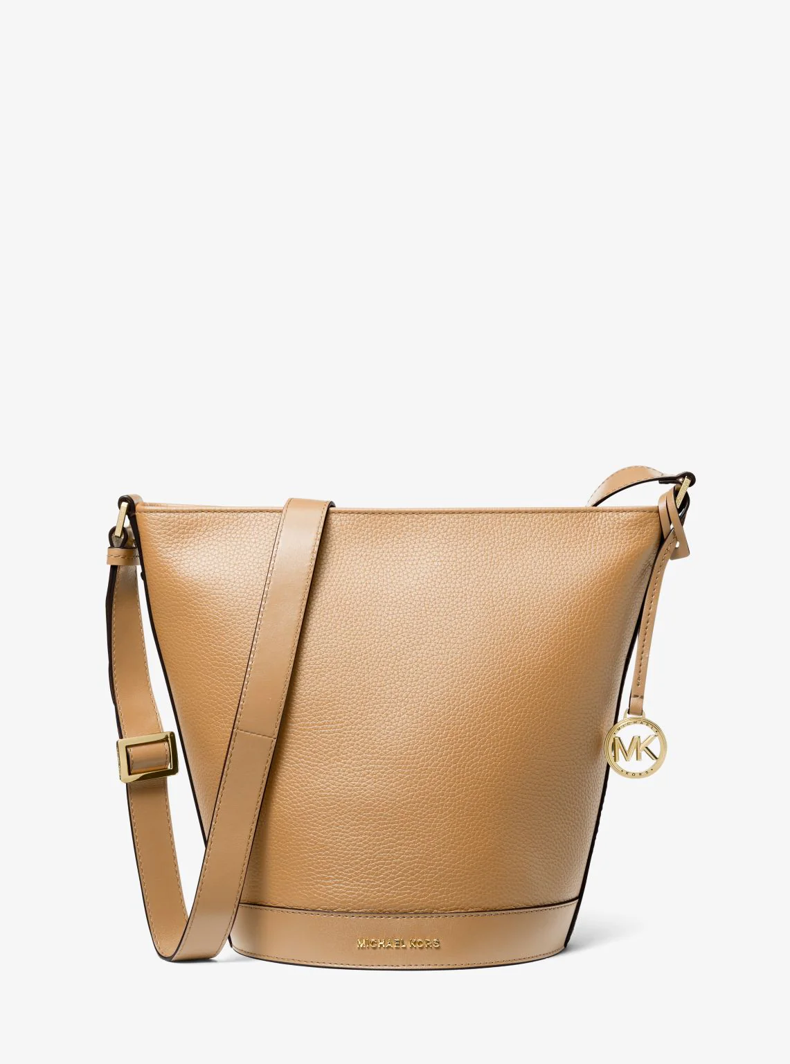 Townsend Medium Pebbled Leather Messenger Bag - Image 17
