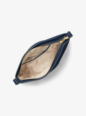 Townsend Medium Pebbled Leather Messenger Bag - Image 7