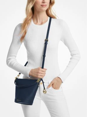 Townsend Small Pebbled Leather Crossbody Bag - Image 16