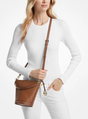 Townsend Small Pebbled Leather Crossbody Bag - Image 4