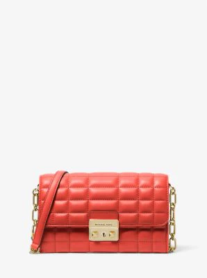 Tribeca Large Leather Convertible Crossbody Bag - Image 2