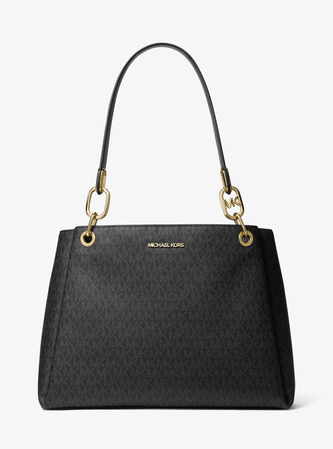 Trisha Large Logo Shoulder Bag - Image 13