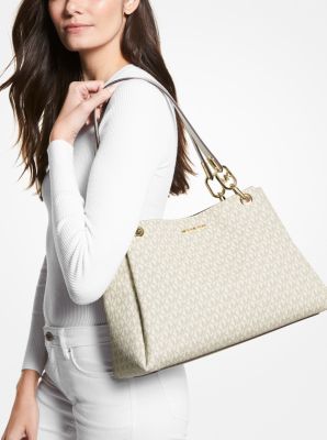 Trisha Large Logo Shoulder Bag - Image 8